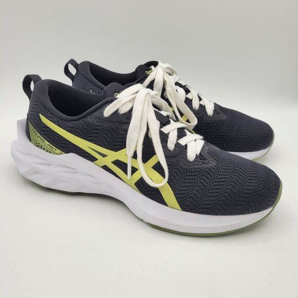 Asics NovaBlast 2 Women's 7 Men's 5.5 Running Shoe Black EUC - Picture 1 of 13